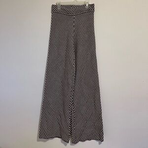 Mango Flare pants and tube top checkered set